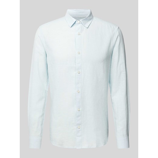 Koszula casualowa o kroju regular fit z kołnierzykiem typu kent model ‘CAIDENLS’ ze sklepu Peek&Cloppenburg  w kategorii Koszule męskie - zdjęcie 172361207