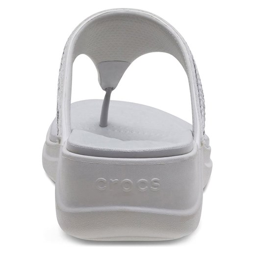 Crocs Japonki "Boca Sequin" w kolorze srebrno-jasnoszarym Crocs 41/42 okazyjna cena Limango Polska