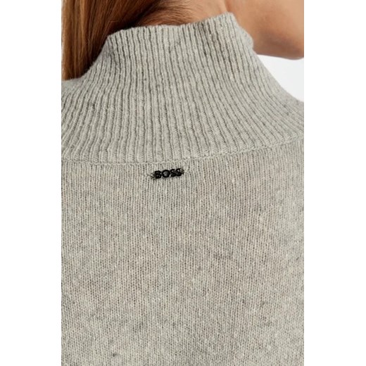 BOSS BLACK Wełniany sweter Famindi | Regular Fit XS Gomez Fashion Store