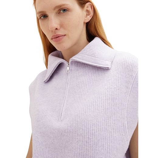 Tom Tailor Bezrękawnik w kolorze lawendowym Tom Tailor XS promocyjna cena Limango Polska