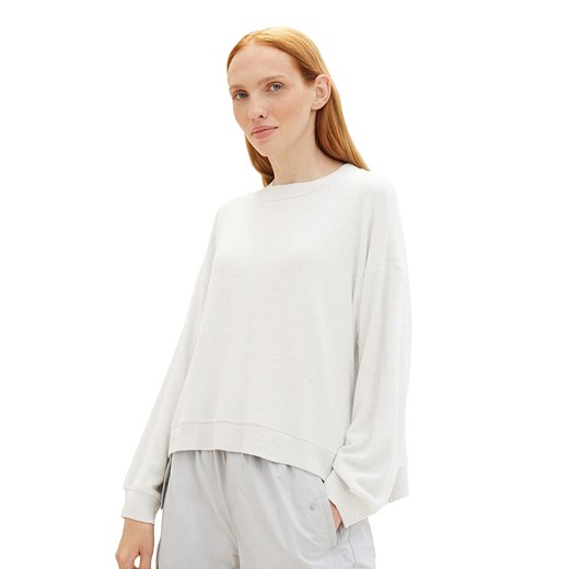 Tom Tailor Sweter w kolorze jasnoszarym ze sklepu Limango Polska w kategorii Swetry damskie - zdjęcie 172367605