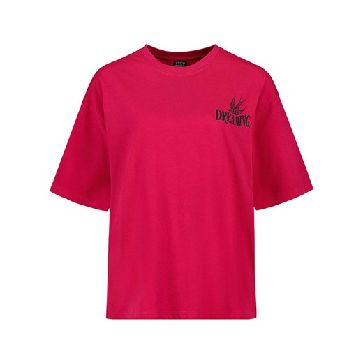 Stitch &amp; Soul Koszulka w kolorze czerwonym ze sklepu Limango Polska w kategorii Bluzki damskie - zdjęcie 172369469