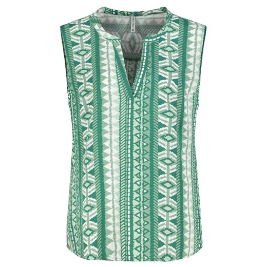 Fresh Made Bluzka w kolorze zielono-kremowym ze sklepu Limango Polska w kategorii Bluzki damskie - zdjęcie 172369646