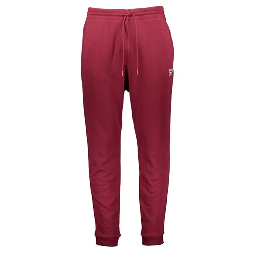 Reebok Spodnie dresowe w kolorze czerwonym ze sklepu Limango Polska w kategorii Spodnie męskie - zdjęcie 172369765