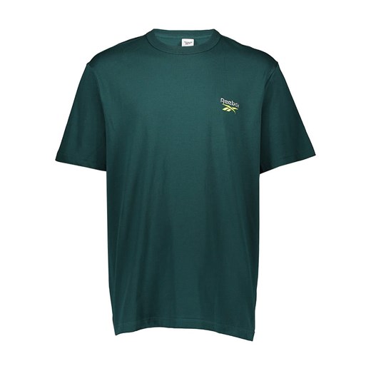 Reebok Koszulka w kolorze ciemnozielonym ze sklepu Limango Polska w kategorii T-shirty męskie - zdjęcie 172369797