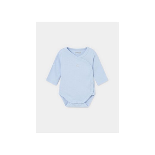 Mayoral Body 2.746 Błękitny Regular Fit ze sklepu MODIVO w kategorii Body niemowlęce - zdjęcie 172370506