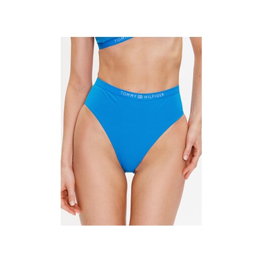 Tommy Hilfiger Dół od bikini UW0UW04142 Błękitny ze sklepu MODIVO w kategorii Stroje kąpielowe - zdjęcie 172370527