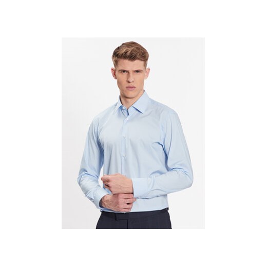Boss Koszula 50473265 Błękitny Regular Fit ze sklepu MODIVO w kategorii Koszule męskie - zdjęcie 172370575