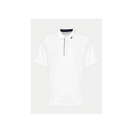 Lacoste Polo DH3982 Biały Regular Fit ze sklepu MODIVO w kategorii T-shirty męskie - zdjęcie 172370609