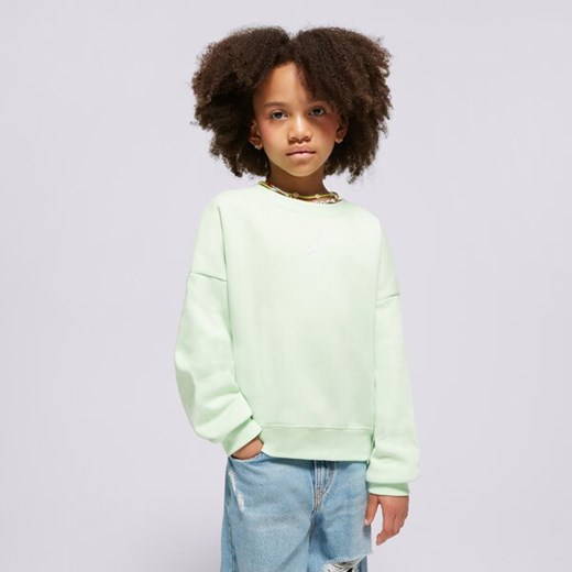 JORDAN BLUZA ICON PLAY OVERSIZED CREW GIRL ze sklepu Sizeer w kategorii Bluzy dziewczęce - zdjęcie 172370799