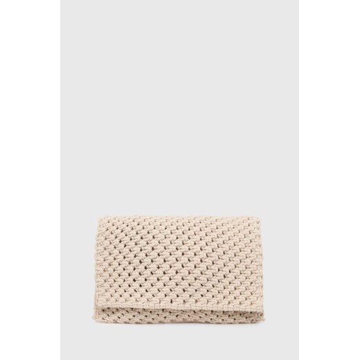 Sisley kopertówka kolor beżowy ze sklepu ANSWEAR.com w kategorii Kopertówki - zdjęcie 172371468