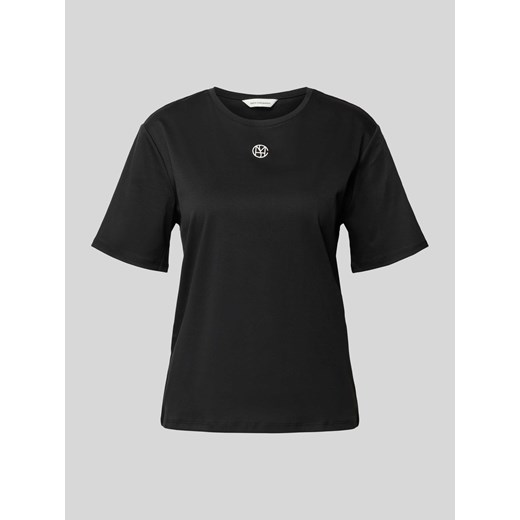 T-shirt z nadrukiem z logo model ‘Melea’ ze sklepu Peek&Cloppenburg  w kategorii Bluzki damskie - zdjęcie 172372405