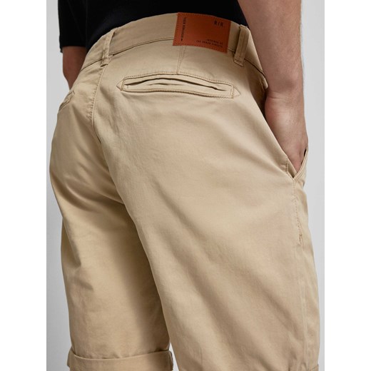 Bermudy o kroju regular fit z paskiem model ‘MIKE’ Redefined Rebel S Peek&Cloppenburg