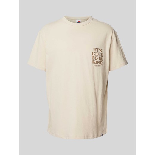 T-shirt o kroju regular fit z nadrukiem z logo model ‘NOVELTY GRAPHIC’ ze sklepu Peek&Cloppenburg  w kategorii T-shirty męskie - zdjęcie 172372487