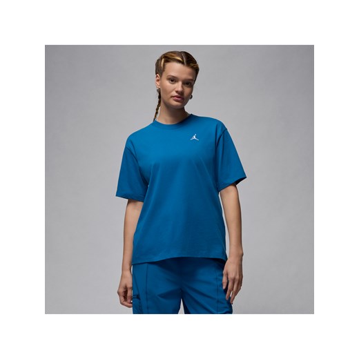 Koszulka damska Jordan Essentials - Niebieski ze sklepu Nike poland w kategorii Bluzki damskie - zdjęcie 172372545