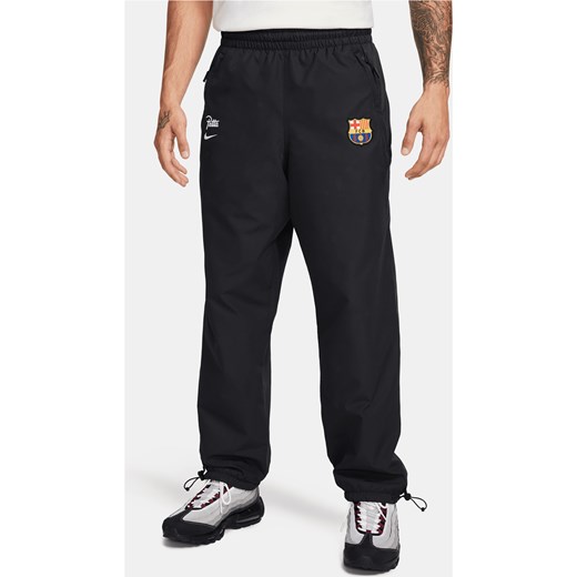 Męskie dresowe spodnie piłkarskie Nike FC Barcelona x Patta - Czerń ze sklepu Nike poland w kategorii Spodnie męskie - zdjęcie 172372555