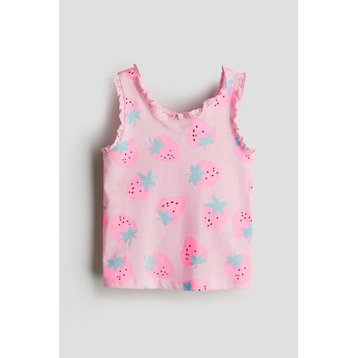 H & M - Top bez rękawów - Różowy ze sklepu H&M w kategorii Bluzki dziewczęce - zdjęcie 172372586