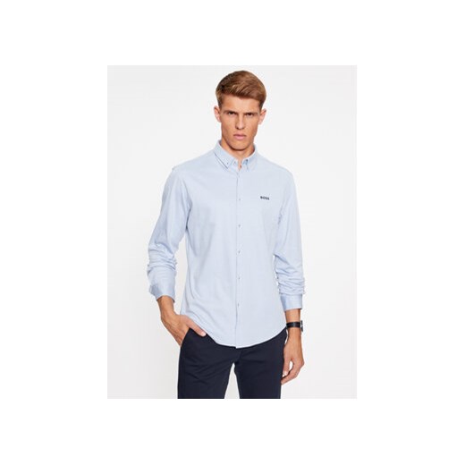 Boss Koszula Biado_R 50497486 Błękitny Regular Fit ze sklepu MODIVO w kategorii Koszule męskie - zdjęcie 172372859