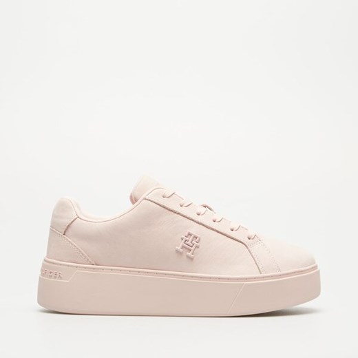 TOMMY HILFIGER PLATFORM COURT SNEAKER NUBUCK ze sklepu Symbiosis w kategorii Trampki damskie - zdjęcie 172373065