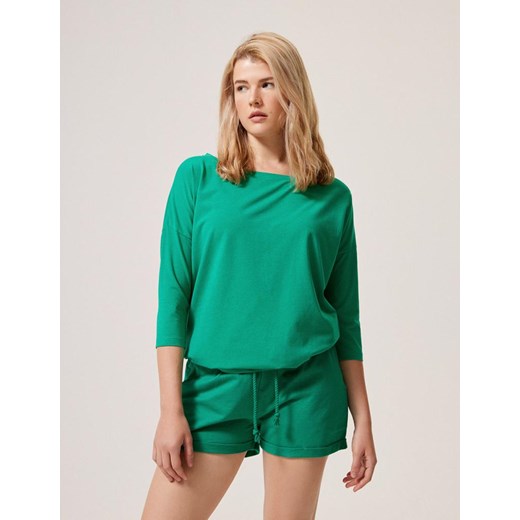 Bluzka PEAR Zielony XS ze sklepu Diverse w kategorii Bluzki damskie - zdjęcie 172373108