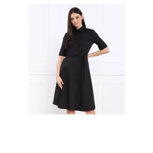 Sukienka Ralph Lauren z okrągłym dekoltem na lato z krótkim rękawem mini