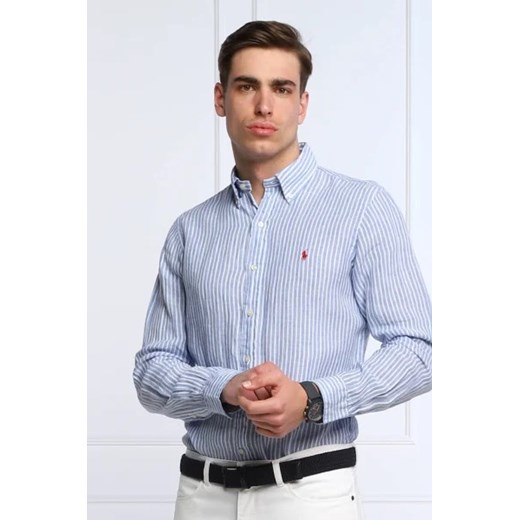 Koszula męska Polo Ralph Lauren lniana 