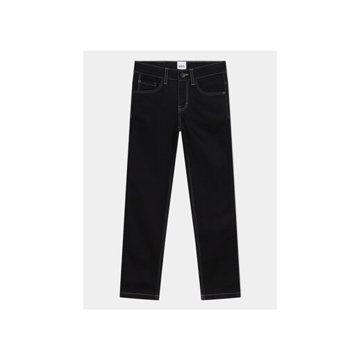 Boss Jeansy J24875 M Czarny Slim Fit ze sklepu MODIVO w kategorii Spodnie chłopięce - zdjęcie 172375047