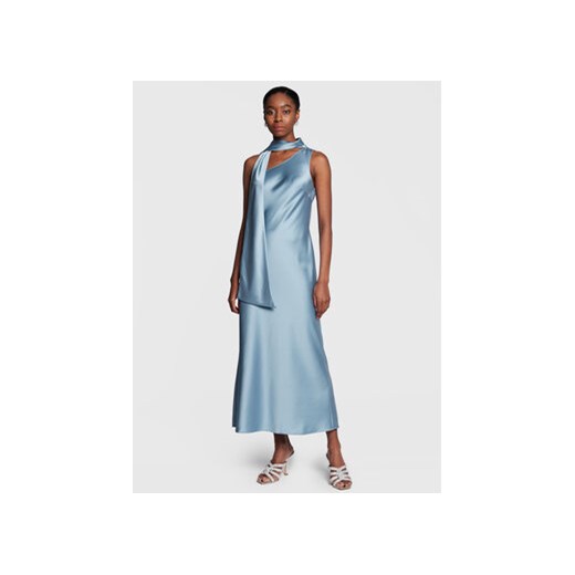 Hugo Sukienka codzienna Kassie-1 50484619 Błękitny Regular Fit ze sklepu MODIVO w kategorii Sukienki - zdjęcie 172375219