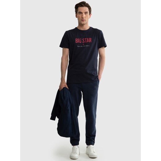 Koszulka męska o klasycznym kroju Bruno 403 ze sklepu Big Star w kategorii T-shirty męskie - zdjęcie 172375399