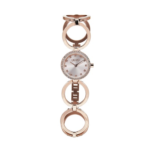 Zegarek Liu Jo Rings TLJ2325 Różowe złocenie ze sklepu eobuwie.pl w kategorii Zegarki - zdjęcie 172375658