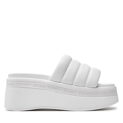 Klapki Tommy Jeans Tjw Wedge Sandal EN0EN02455 Écru Tommy Jeans 42 eobuwie.pl