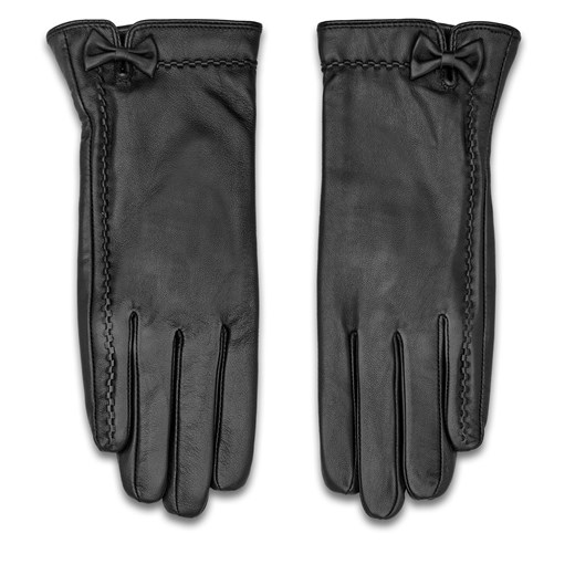 Rękawiczki Damskie WITTCHEN 39-6-530-1-S Czarny ze sklepu eobuwie.pl w kategorii Rękawiczki damskie - zdjęcie 172375785