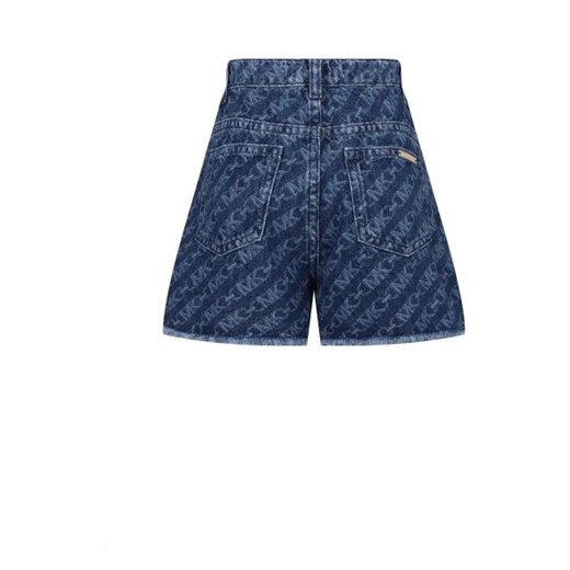Spodenki dziewczęce Michael Kors Kids jeansowe w nadruki 