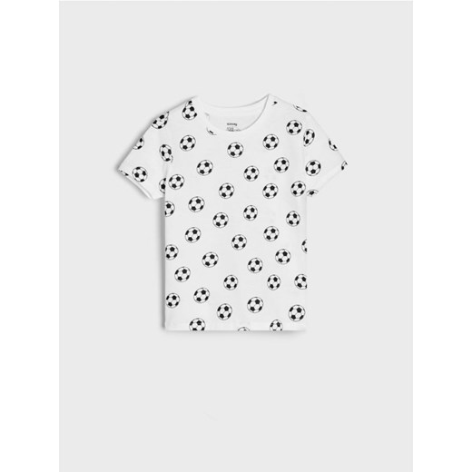 Sinsay - Koszulka - biały ze sklepu Sinsay w kategorii T-shirty chłopięce - zdjęcie 172378545