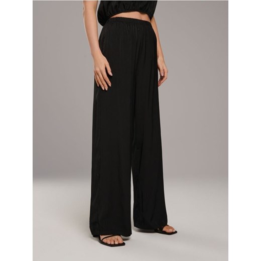Sinsay - Spodnie - czarny ze sklepu Sinsay w kategorii Spodnie damskie - zdjęcie 172378547