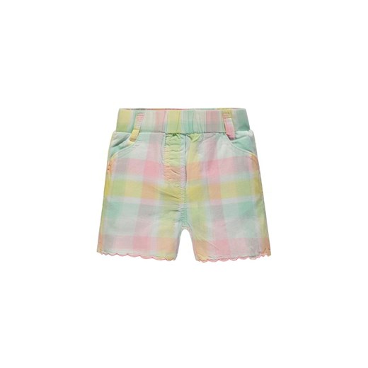 Dziewczęce krótkie spodnie w kratkę ze sklepu 5.10.15 w kategorii Spodenki niemowlęce - zdjęcie 172378887