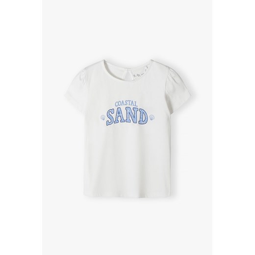 T-shirt dziewczęcy Coastal Sand - 5.10.15. ze sklepu 5.10.15 w kategorii Bluzki dziewczęce - zdjęcie 172378917