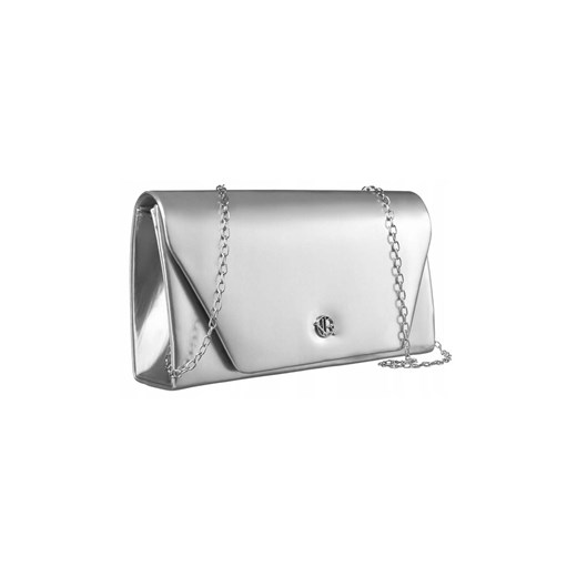 Elegancka kopertówka damska na łańcuszku- srebrny ze sklepu 5.10.15 w kategorii Kopertówki - zdjęcie 172378926