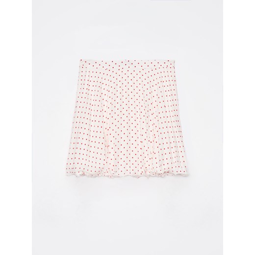 Mohito - Spódnica mini w kropki - czerwony ze sklepu Mohito w kategorii Spódnice - zdjęcie 172379228