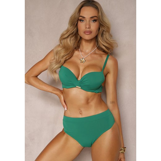 Zielone Bikini Stanik Push-Up i Klasyczne Figi Pevbia ze sklepu Renee odzież w kategorii Stroje kąpielowe - zdjęcie 172379477