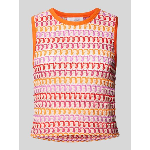 Top z okrągłym dekoltem ze sklepu Peek&Cloppenburg  w kategorii Bluzki damskie - zdjęcie 172379657