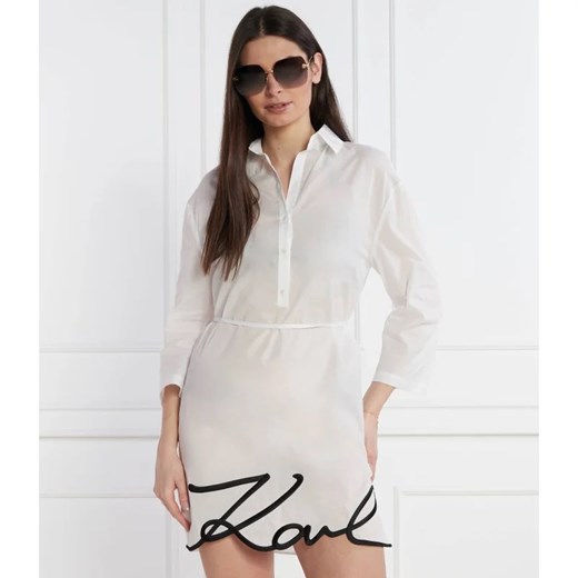 Karl Lagerfeld Sukienka SIGNATURE Karl Lagerfeld S Gomez Fashion Store
