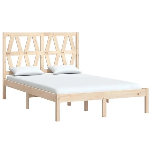 Łóżko z litego drewna sosny 120x200 - Yoko 4X ze sklepu Edinos.pl w kategorii Łóżka i materace - zdjęcie 172381738