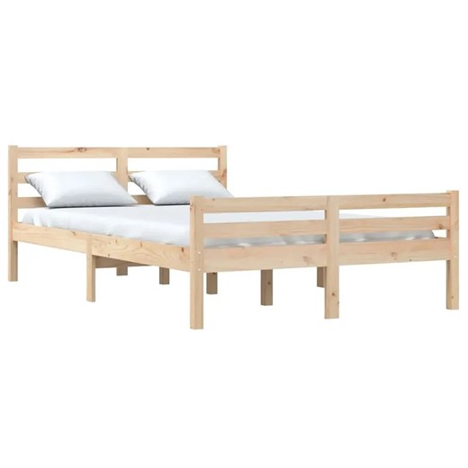 Łóżko z naturalnego drewna sosnowego 120x200 - Aviles 4X ze sklepu Edinos.pl w kategorii Łóżka i materace - zdjęcie 172381758