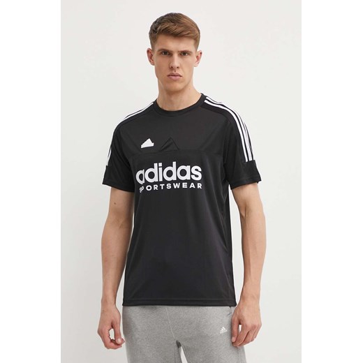 adidas t-shirt treningowy Tiro kolor czarny z nadrukiem IP3779 ze sklepu ANSWEAR.com w kategorii T-shirty męskie - zdjęcie 172382908