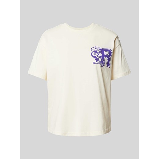T-shirt z nadrukiem z logo ze sklepu Peek&Cloppenburg  w kategorii Bluzki damskie - zdjęcie 172383036