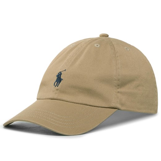 Czapka z daszkiem Polo Ralph Lauren Clsc Cap 323552489002 Cls Khaki Polo Ralph Lauren one size wyprzedaż eobuwie.pl