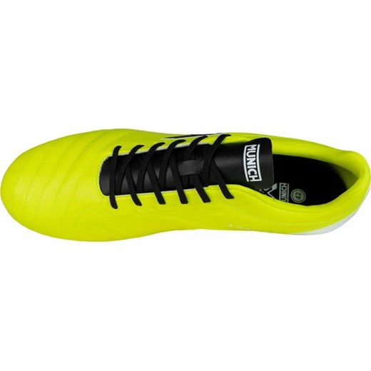 Buty sportowe męskie Munich żółte sznurowane 