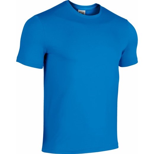 Niebieski t-shirt męski Joma z krótkim rękawem 
