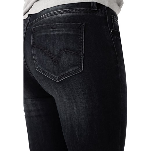 Jeansy damskie Timezone czarne 